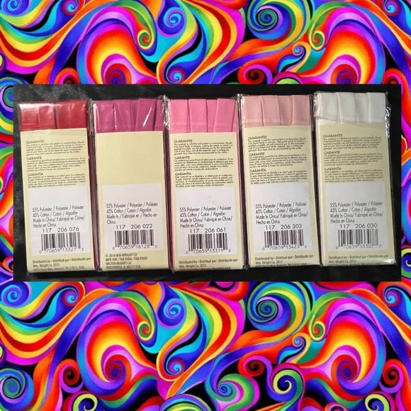 5 Bias Tape Extra Wide Double Fold - Picture 3 of 5